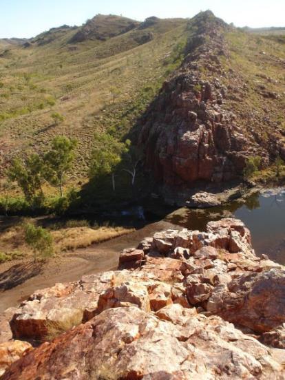 Leben hinterliess Spuren im Gestein: Australien 3500 Millionen Jahre Bakterien-Teppiche