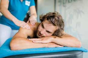 Ein Team aus Wellness- und Physiotherapeuten bietet hier ein breites Programm unterschiedlicher Massagen an.