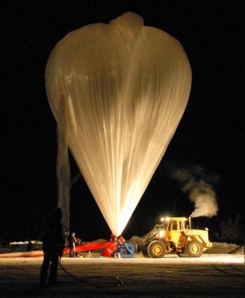 Ballonmessungen FE-Instrumente auf Ballonplattformen Messung oberhalb der durch Wasserdampf stark absorbierenden