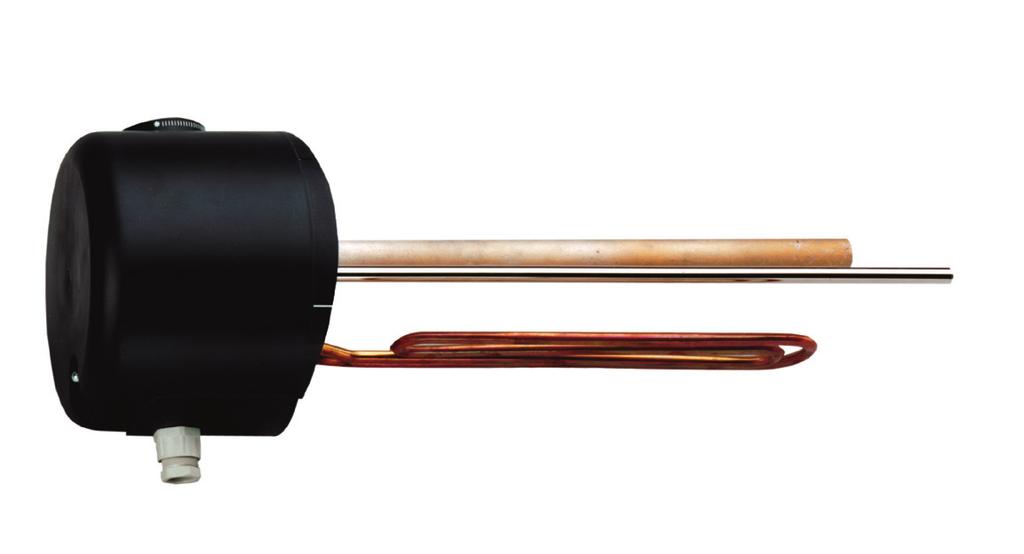 8. Elektroflansch (Sonderzubehör) Anstelle des werkseitig montierten Reinigungsflansches Ø180 (lichte Weite Ø117 mm, Lochkreis Ø150 mm, 8 x M12), kann je nach Anlagenkonzeption, ein Elektroflansch
