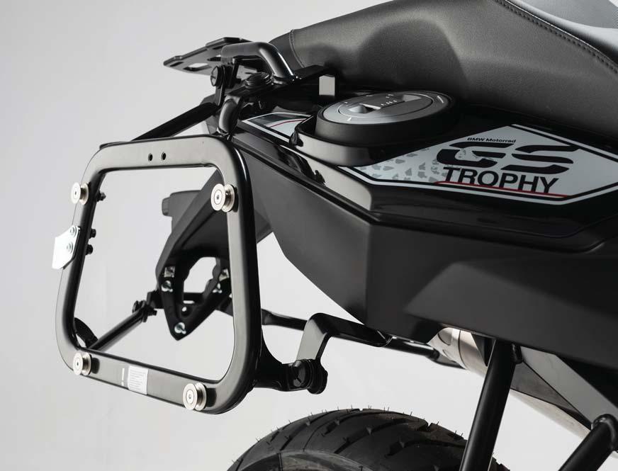 More than 239 / 140 products for these bikes: shop.sw-motech.com BMW F 800 GS F 800 GS Adventure 4 6 5 4 EVO Kofferträger QUICK-LOCK. Abnehmbar. Ohne Adapterkit. Schwarz.
