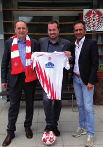 Il nostro fornitore tecnico ufficiale F.C. Südtirol e Garman avanti insieme per altri quattro anni.