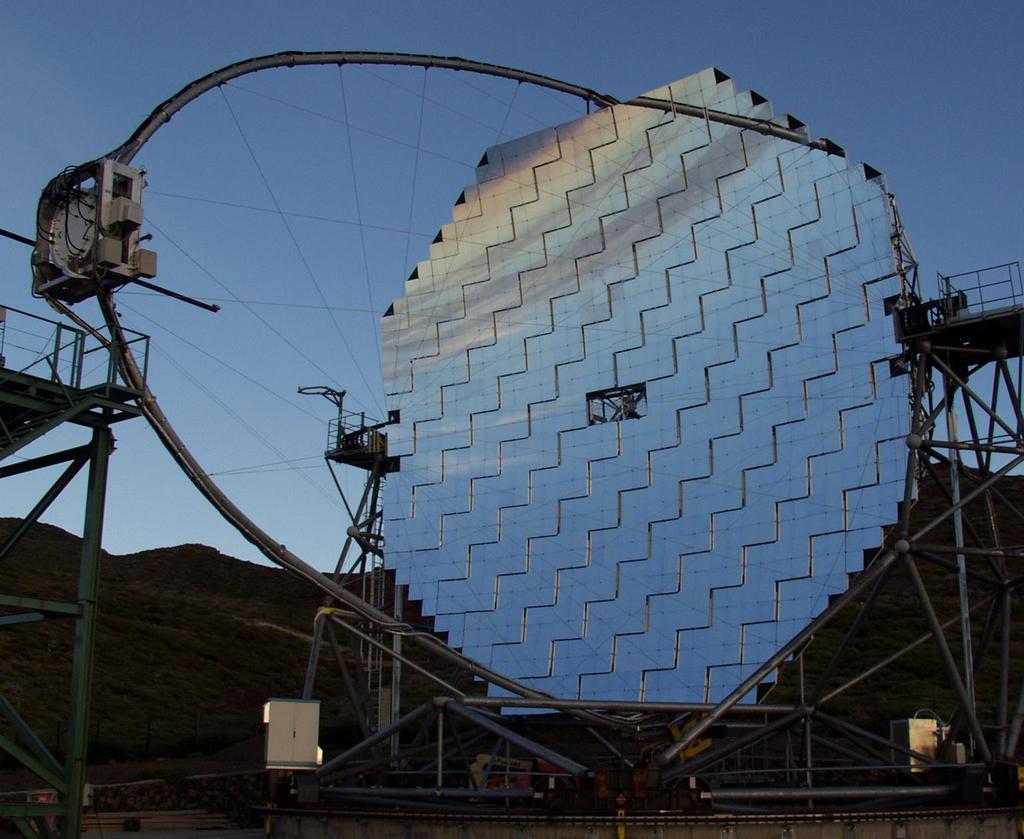 MAGIC Teleskope auf La Palma Major Atmospheric Gamma Imaging Cherenkov Teleskop - IACT auf La Palma (Kanarische