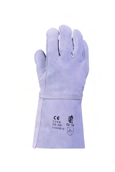 optimal in Kombination mit Schnittschutzkleidung oder Handschuhen für Arbeiten mit hohen Schnitt- und Hitzeschutz anforderungen, Aluminiumindustrie, Recycling- und Abfallwirtschaft, Metall- und