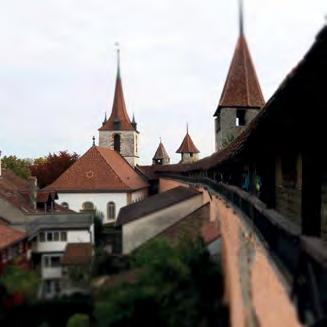 Modell auf der Führung im Kloster Engelberg Kulturwege Schweiz das steht für sanften Tourismus auf historischen Wegen mit einer ganz neuen Sicht auf die Schweizer Kulturlandschaft: unbeschwert und