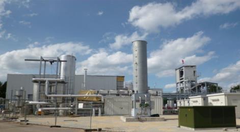 - -- + Biogas (CO 2, CH 4 ) + + + Holzvergasergas (CO 2, CO, C 2 H 4, CH 4 ) + - - Technischer Reifegrad 7-8 8-9 6-7 Demo- oder kommerzielle Anlage