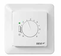Datenblatt DEVIreg DEVIreg 530 DEVIreg 530 ist ein elektronischer Thermostat, der einen Bodenfühler verwendet, um die gewünschte Bodentemperatur zu messen und zu regeln.
