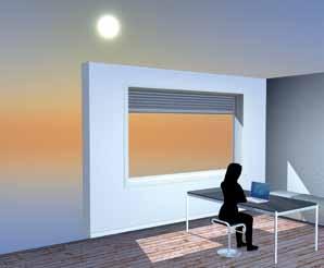 Licht- und Sichtregulierung Wohnkomfort mit Spareffekt Automatisch richtig positioniert Über Rollläden lassen sich Sonneneinstrahlung und Lichteinfall präzise steuern.