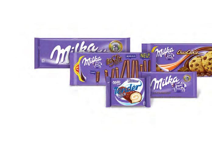 Mit diesem Gutschein erhalten e Sie einmalig -25% * auf das gesamte Milka-Sortiment. *25% Rabatt gültig von 16. bis 28.