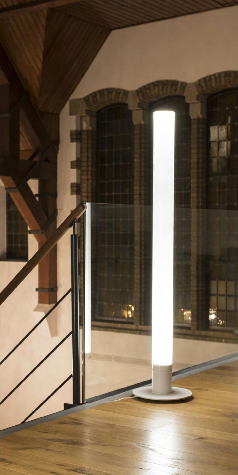 BIG WHITE 2018 INDOOR MOBILE LEUCHTEN UND STANDLEUCHTEN 0097 LIGHT PIPE A - A++ 234421 97 Moderne Lichtsäule für Innen & Außen Schattenfreies Licht Gleichmäßige Ausleuchtung 1003 220-240V ~50/60Hz