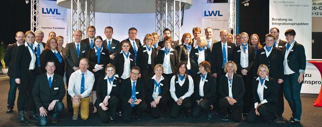 Zweite LWL-Messe der Integrationsunternehmen LWL-Messe 2012 Der LWL hat am 22. März 2012 die 2. LWL-Messe der Integrationsunternehmen * als Wirtschaftsmesse in Münster veranstaltet.