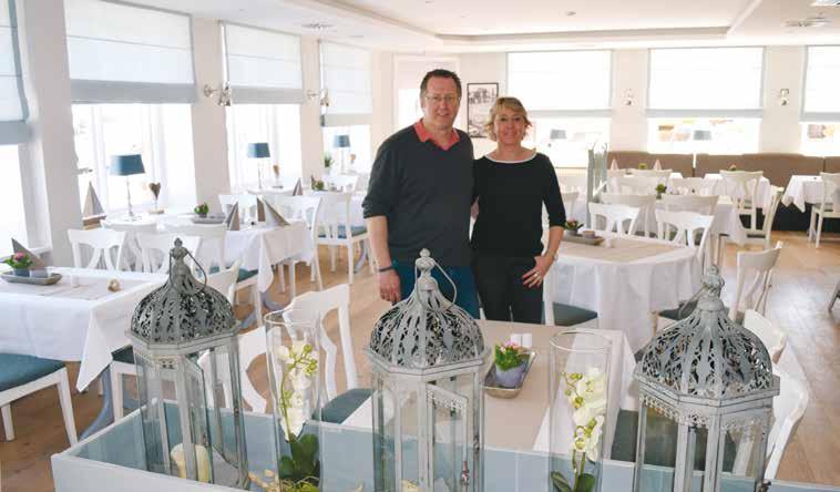 waastwinj.de Ellin und Roluf Hennig freuen sich darüber, dass die Neugestaltung des Restaurants auf eine so große Resonanz stößt.
