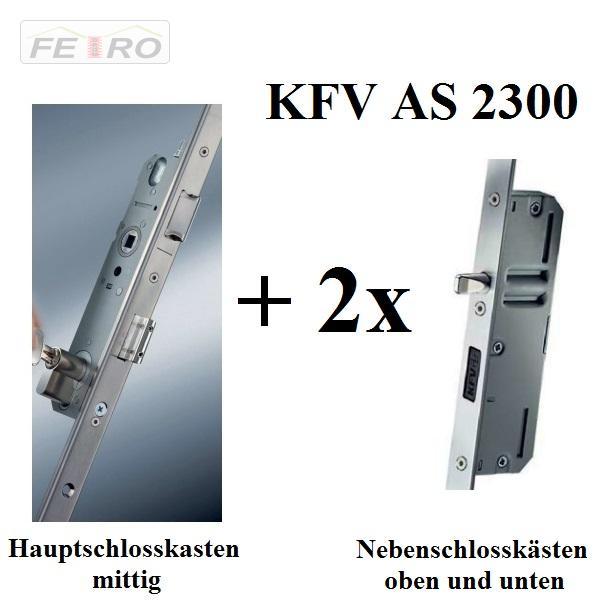 Verriegelung: KFV AS 2750-3-fach Verriegelung mit Selbstverschluss-Funktion Preis: +38,08 incl. 19% MwSt.