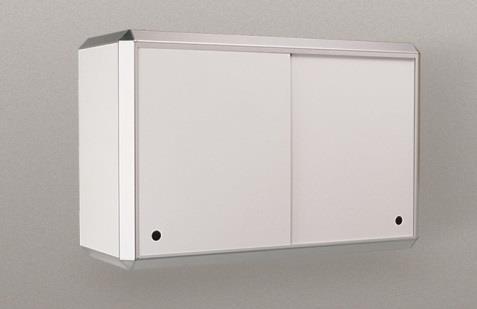 Artikelnummer 6210100;8310 Combi 1 / System-Hängeschrank ohne Türen H 590, B 900, T 360 in mm weiß 22 kg Bauform: