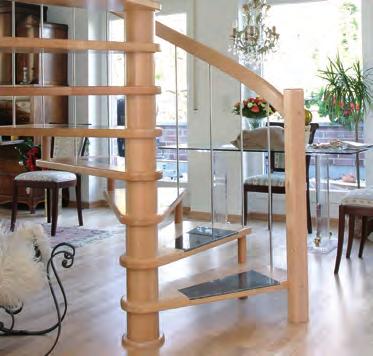 Arbeiten mit Holz ist Verbindung Nicht nur der Aufgang im Eingangsbereich spielt in unserem Leben eine Rolle, auch durch eine individuelle Treppe zum neu ausgebauten Dachboden kann man viel