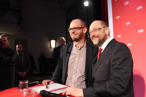 SPD-Kanzlerkandidat Martin Schulz in Ahrensburg: Die SPD der alten Werte Ahrensburg (ve).