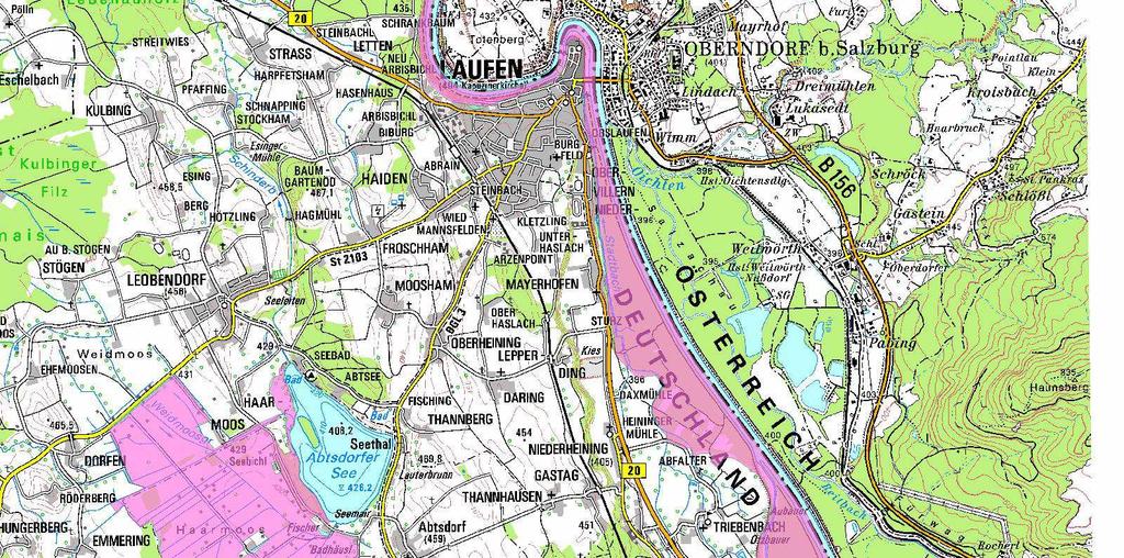 B 20 Freilassing - Burghausen Bau-km 0+000 bis Bau-km 4+860 Unterlage 19.2 B 20_480_1,760 bis B 20_420_7,068 SPA-Vogelschutzgebiet Salzach und Inn Teilfläche 7744-471.