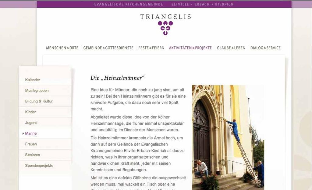 Auch hier stecken die drei Orte drin, denn tri kommt aus dem Lateinischen und Griechischen und bedeutet drei. Triangelis ist ein Kunstname.