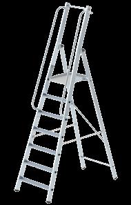 000 Zyklen Anforderung: Die Leiter darf keine Brüche oder sichtbaren Risse aufweisen und muss funktionstüchtig bleiben.
