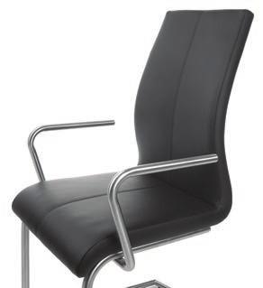 MODELLBESCHREIBUNG MONDO ist ein umfangreiches Stuhlsystem mit einer großen Auswahl an Leder-, Kunstleder- und bezügen.