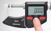 Bügelmessschraube Micromar 40 EWRi ist sehr präzise verarbeitet und ausgestattet mit einem hochmodernen induktiven Messsystem.