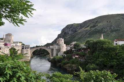 Eindrücke aus Mostar und Umgebung (Blick auf die Alte
