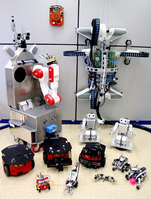 1.1 Einführung - Motivation 64-544 Grundlagen der Signalverarbeitung und Robotik TAMS Plattformen sehr unterschiedliche Plattformen Service-Roboter Humanoide
