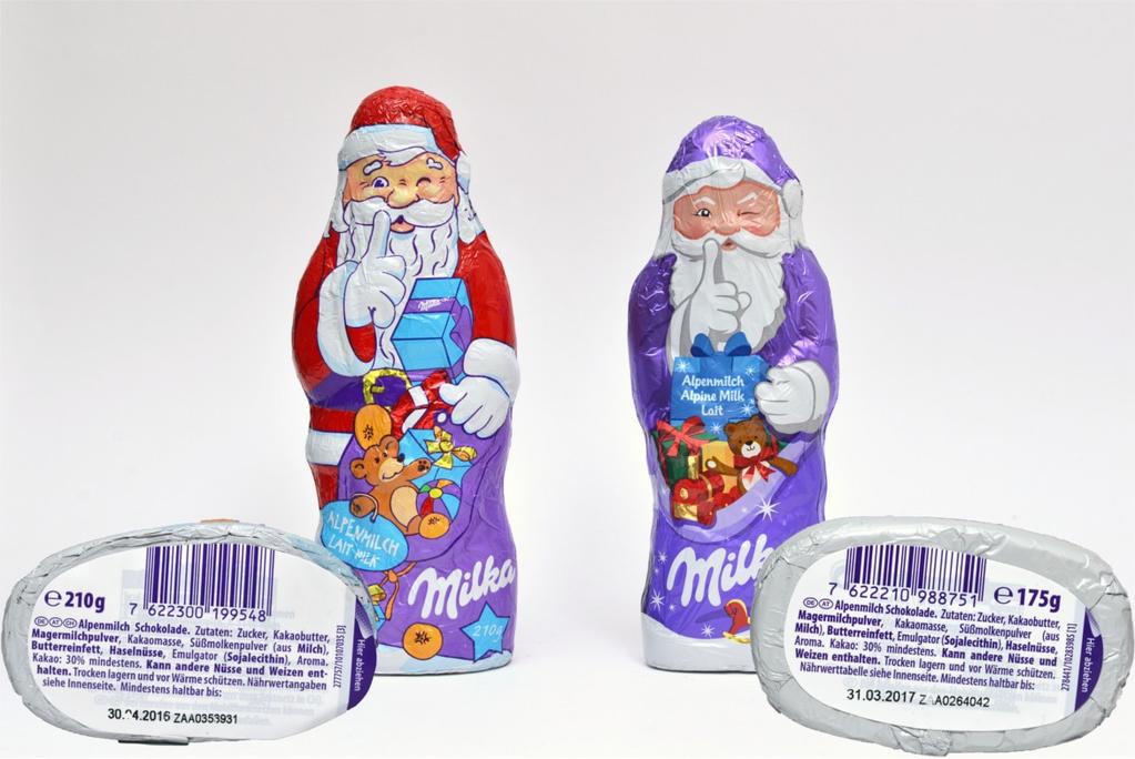 Milka köpft den Weihnachtsmann Stand: 15.12.2016 Mondelez hat die Milka-Schokoladen-Weihnachtsmänner geschrumpft oder sagen wir geköpft.