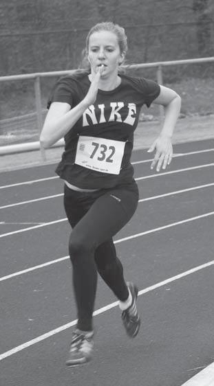 16 18. Woche Aurelie Kuhn (WJU18) kam über 100 m mit 14,84 s auf den 6. Platz. Die gleiche Platzierung erreichte sie im Weitsprung mit 4,38 m. Den 200m-Sprint gewann Aurelie in 30,10 s.