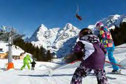 Auf 51 km Pisten sind optimale Schneeverhältnisse bis in den Frühling garantiert. Für Snowboard- und Skiakrobaten steht beim Skilift Gimmeln der SKYLINE SNOWPARK mit Kickers, Rails und Boxes bereit.