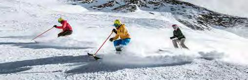 Angeboten werden Skifahren, Snowboarden, Carving, Telemark, Tiefschneefahren, Schneeschuhwanderungen und Schlittenabfahrten.