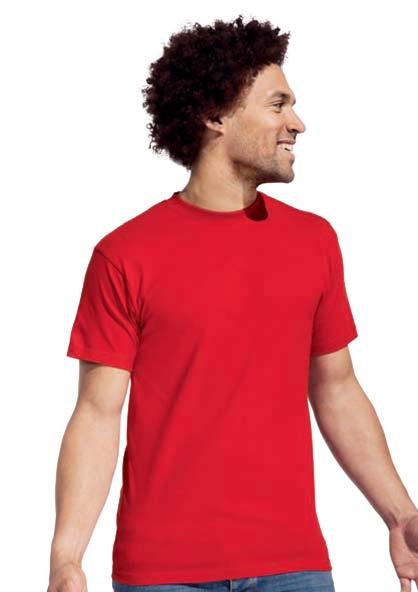 Farben: bis 60 waschbar, trocknergeeignet. T-Shirt, leicht tailliert, Interlock, 100 % Baumwolle, 220 g/m 2, S XXL.