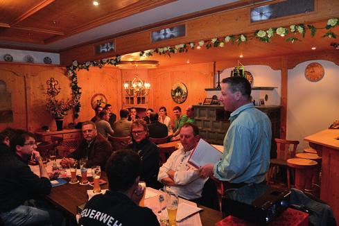 JAHRESHAUPTVERSAMMLUNG DER FREIWILLIGEN FEUERWEHR BRUCK Am Freitag den 17. April 2015 fand im Gasthaus Suck in Alxing die Jahreshauptversammlung der Brucker Feuerwehr statt.