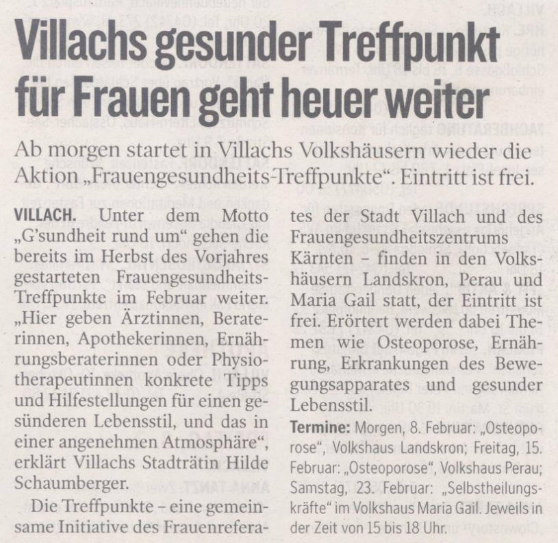 Kleine Zeitung, 07. Februar 2008 9.