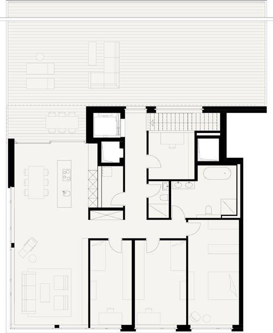 4. ETAGE WOHUG C 4. 5.5-Zimmer-Wohnung Haus C 4. Etage C 4.: 5.5-Zimmer-Wohnung Wohnfläche: 60 m 2 C 4.2: 4.