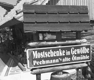 Erlebnismostschenke Pechmann Bei der Erlebnismostschenke in Ratschendorf gibt es Einiges zu entdecken.