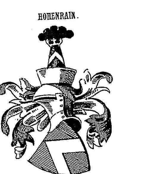 Bayerisches Hohenrain-Wappen 34 Schweizer Hohenrain-Wappen 35 Ein Bayerisches Hohenrain-Wappen 36 Schweizer Hohenrain-Wappen 37 Aus all diesen Informationen lässt sich
