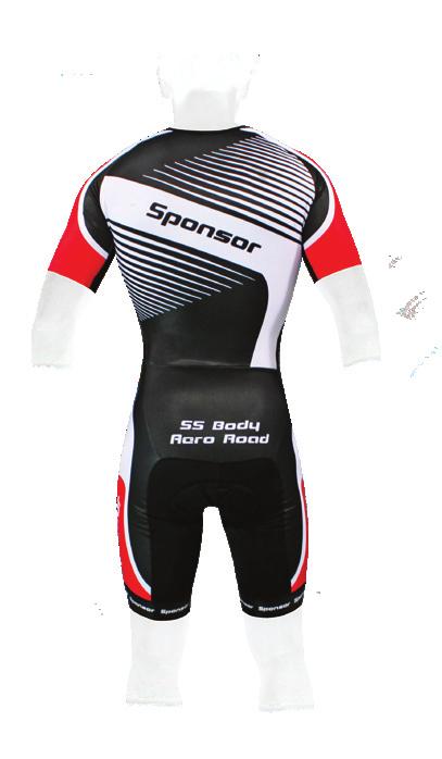 cycling wear Triathlon-Einteiler Basic Body mit Reissverschluss