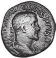 / FORTVNAE FELICI Fortuna mit Füllhorn steht li. f.vz 40,- Maximinus I. Thrax (235-238) 103 Stater. 10,77 g. SNG v Aulock 5936.