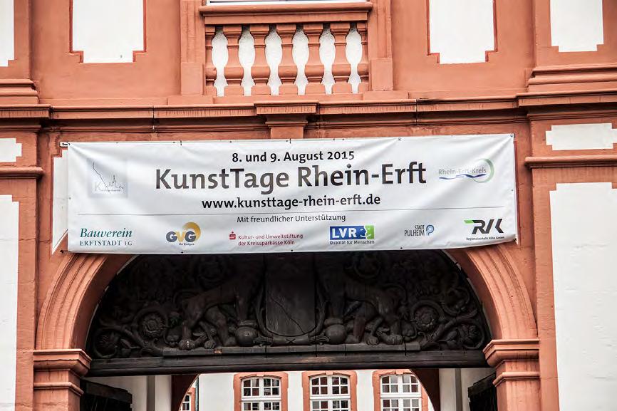 Onlineblog kulturschog.de, 18. August 2015 (Seite 1) KUNST + KULTUR + DESIGN Rhein-Erft Kunsttage 2015 Publiziert am 18.