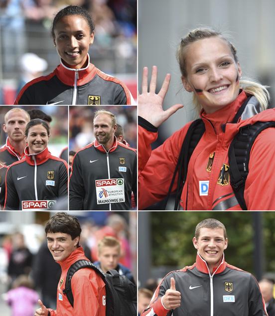 Routinierte Asse und neue frische Gesichter der deutschen Leichtathletik eine gelungene und erfolgreiche Mischung