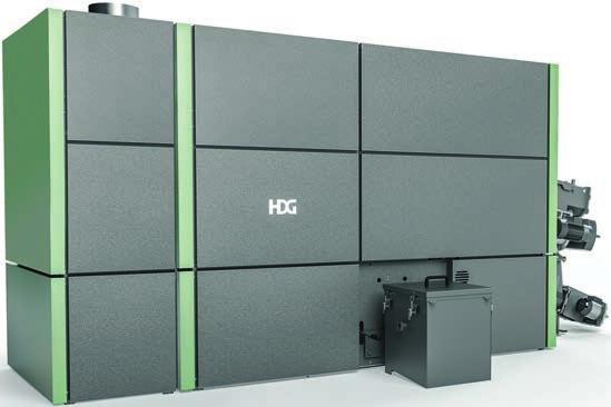 HDG M175-400 Filtertechnik, System und Hydraulikkomponenten Seite 47 Die HDG Feinstaubfilter sind für den Einsatz von HDG Hackschnitzelheizungen konzipiert.