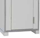 Plattenkühler 37 db Schallschutz PRIORACK IT + : 42 mm Innendämmung der Wände und Tür(en) Materialgüte Baustoff mit Oberflächenbeschichtung, Klassifizierung A2