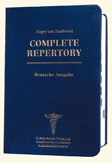 Roger van Zandvoort Complete Repertory Taschenausgabe - Mängelexemplar Leseprobe Complete Repertory Taschenausgabe - Mängelexemplar