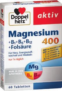 Pellets 30 Portionen statt 9,95 1) 8,98 Doppelherz aktiv Magnesium +
