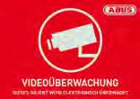 AU1420 AU1421 Beschreibung Warnaufkleber Videoüberwachung mit ABUS Logo 148 x 105 mm Warnaufkleber Videoüberwachung mit ABUS Logo