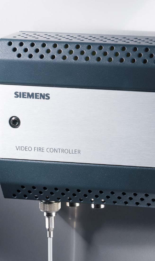 Video Fire Controller Video Fire Controller FDV241 Echte Kombination von Videoüberwachung und Brandmeldung Bessere Einschätzung der