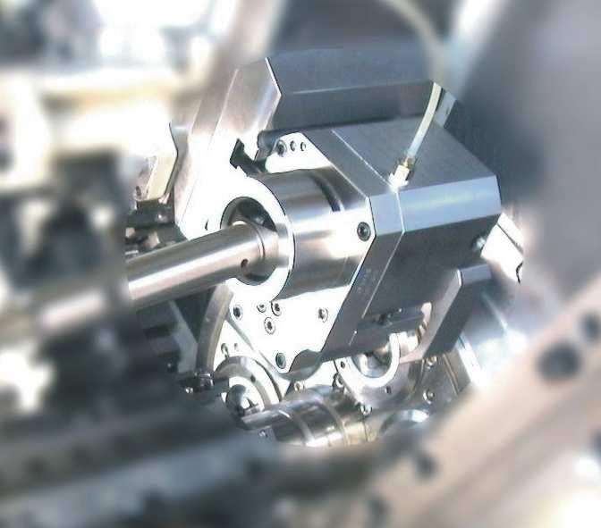 POLYGONFRÄSER-GEWINDEFRÄSER Zubehör für Mehrspindel-Drehmaschine wird verwendet zum fräsen von Polygonen, Gewinde und Kugelhohlräumen für Armaturen, auf drehende Werkstücke.