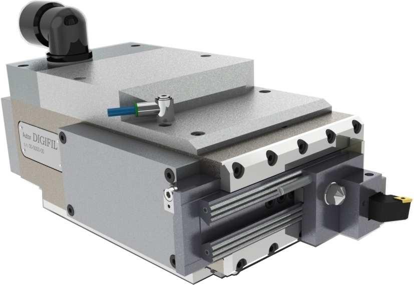 DIGITURN: CNC-MS KREUZSCHLITTEN Zubehör für Mehrspinder, verwendet bei der Herstellung von Teile mit komplexe Profilen, mit Standard Werkzeuge