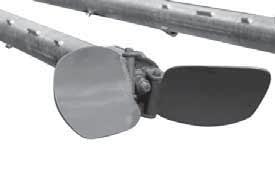 Standard Rührflügeldurchmesser: Ø 560 mm und Ø 600 mm Weitere Größen: Ø 220 mm bis Ø 600 mm kurzfristig lieferbar, größer als Ø 600 mm auf Bestellung.